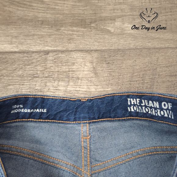 Adriano Goldschmied The Jean of Tomorrow Alexxis Straight Jeans Size 23 (2) - Picture 2 of 6